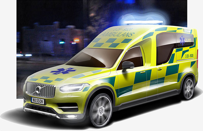 Lightweight and vandal resistant ambulance with Hammerglass